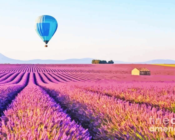 Lavender Hot Air Balloon Paint By Numbers.png