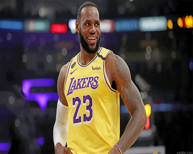 Lebron James Lakers New Paint By Numbers.png