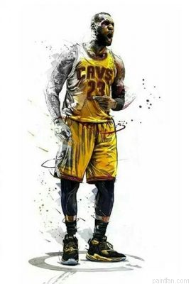Lebron Lakers Paint By Numbers.png