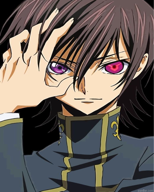 Lelouch Lamperouge Code Geass Paint By Number.png