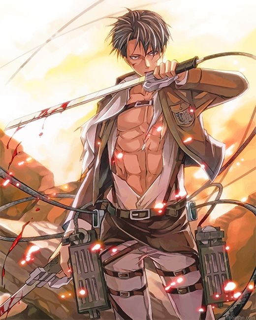 Levi Attack On Titan Anime New Paint By Number.png
