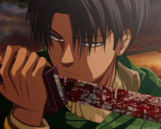 Levi Attack On Titans Paint By Number.png