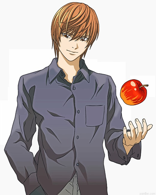 Light Yagami Death Note Serie New Paint By Numbers.png