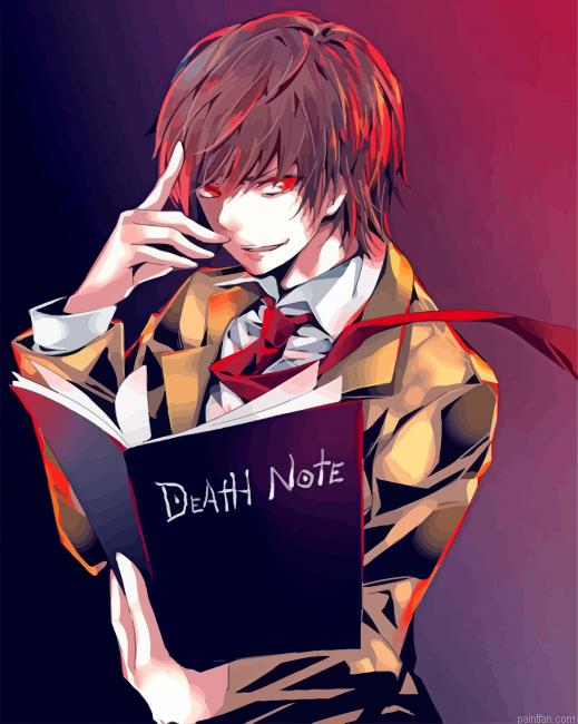 Light Yagami Paint By Number.png