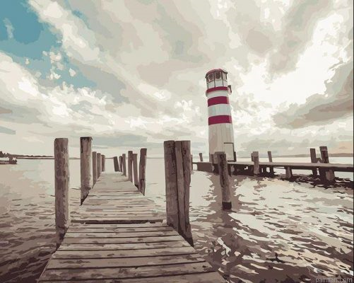 Lighthouse Sea Paint By Numbers.png