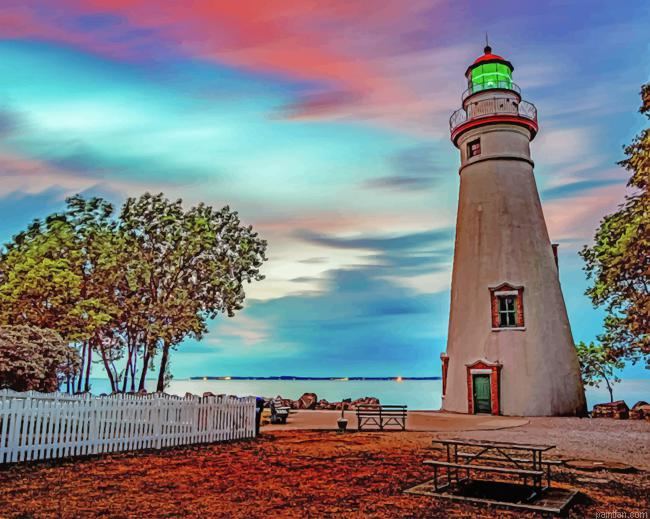 Lighthouse State Park New Paint By Numbers.png