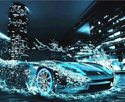Lightning Car Paint By Numbers.png