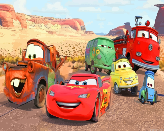 Lightning Mcqueen Cars Paint By Number.png