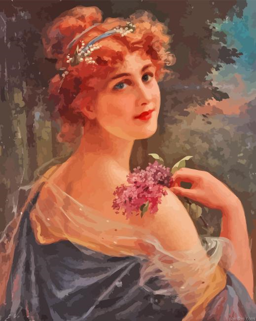 Lilac Lady Paint By Numbers.png