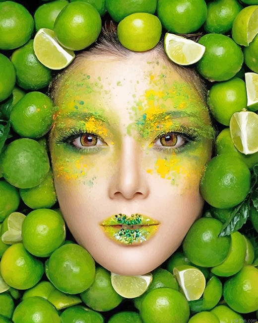 Lime Girl Fashion New Paint By Numbers.png