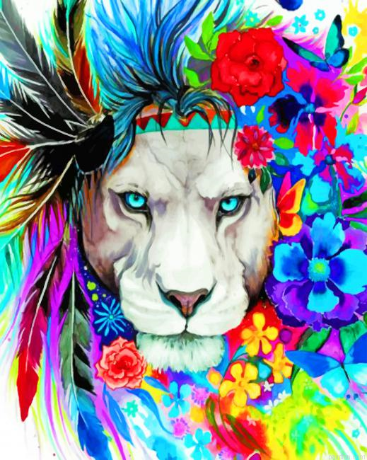 Lion Art New Paint By Numbers.png