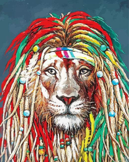 Lion Dreadlocks Paint By Numbers.png