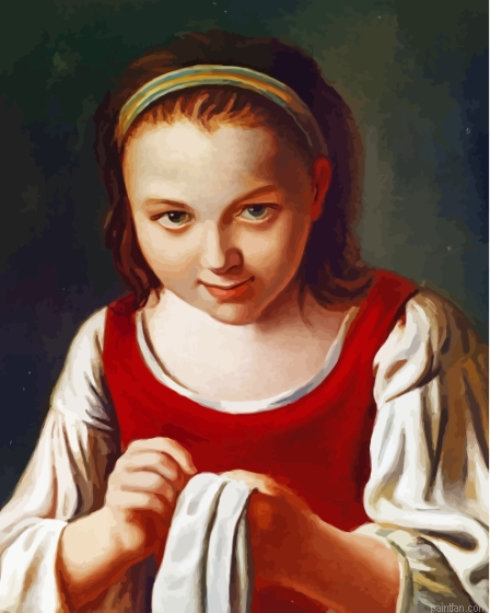 Little Girl Sewing Paint By Numbers.png