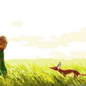 Little Prince And Fox Paint By Numbers.png