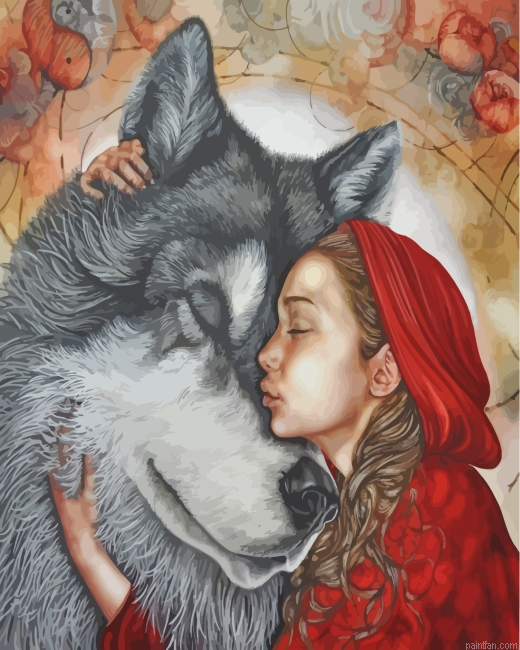 Little Red Riding Hood Paint By Number.png