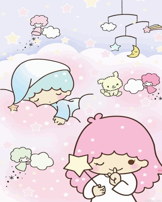 Little Twin Stars Paint By Numbers.png