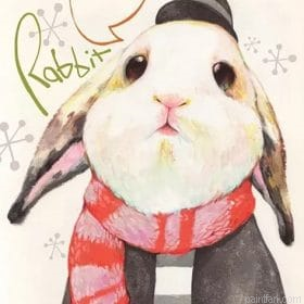 Little White Rabbit Paint By Numbers.png