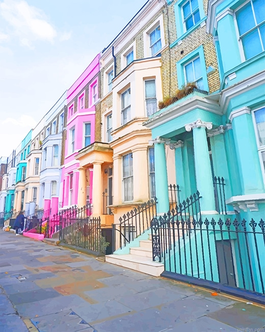 London Colorful Street New Paint By Numbers.png