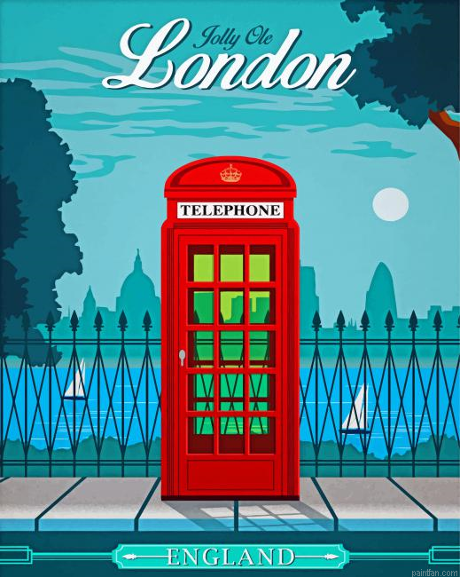 London Telephone Illustration Paint By Number.png