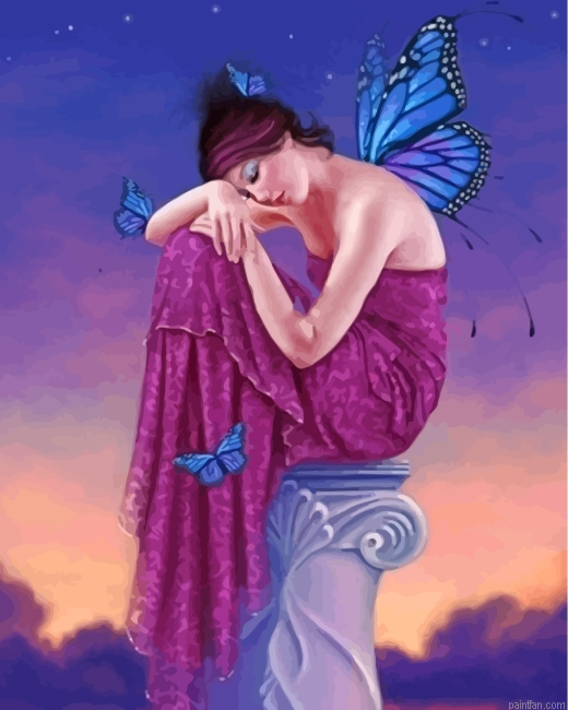 Lonely Fairy Paint By Number.png