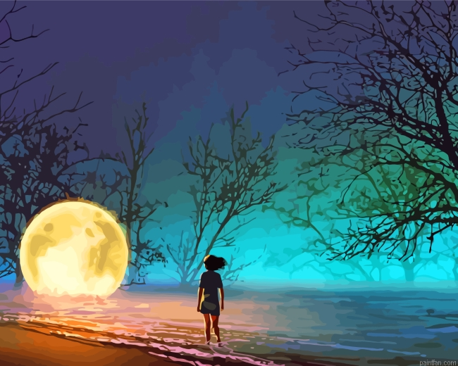 Lonely Girl Paint By Number.png