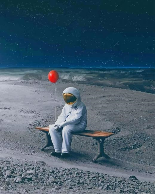 Lonely Man In Space New Paint By Numbers.png