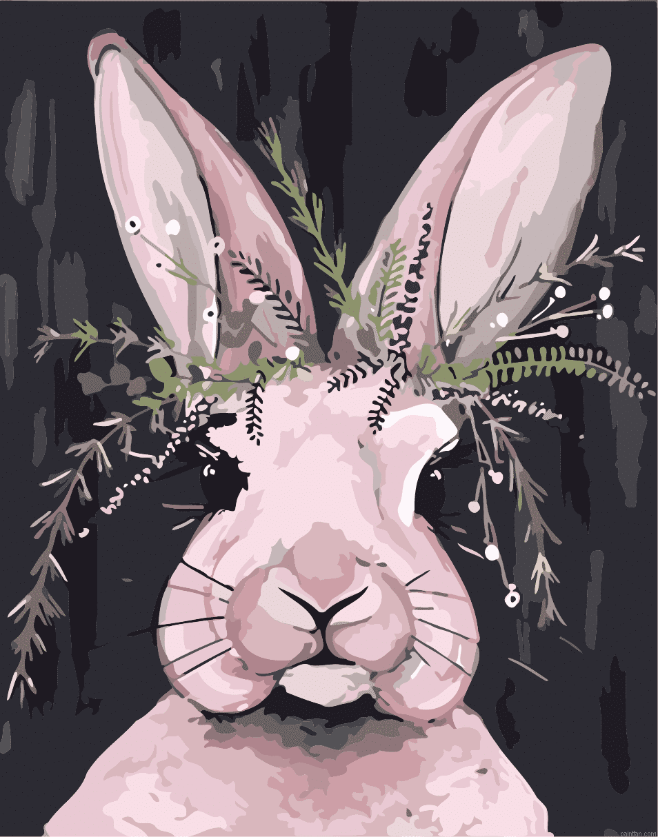 Long Ears Bunny Paint By Numbers.png