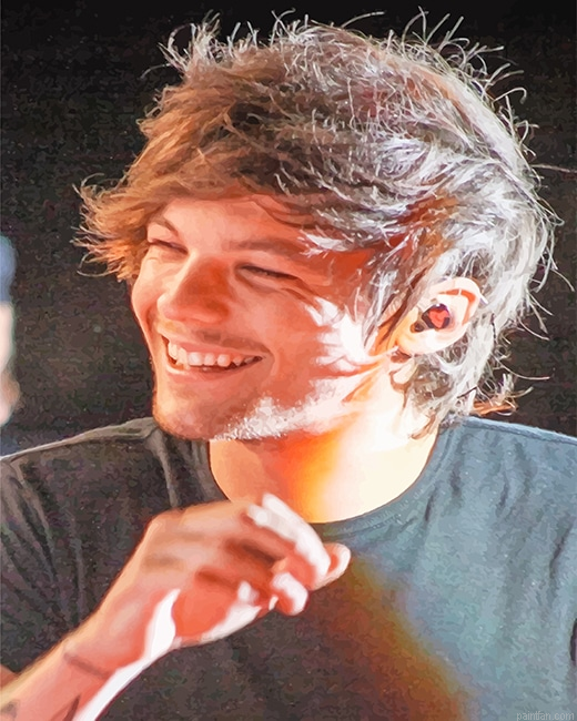 Louis Tomlinson Smiling New Paint By Numbers.png
