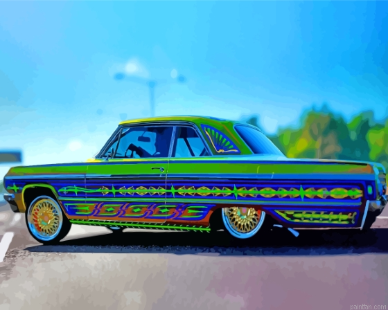 Lowrider Classic Car Paint By Numbers.png
