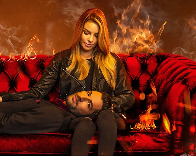 Lucifer Morning Star And Chloe Decker New Paint By Numbers.png