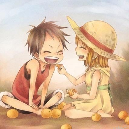 Luffy And Nami Paint By Numbers.png