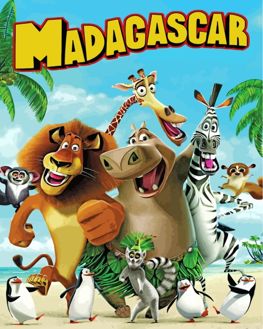 Madagascar Movie Paint By Number.png