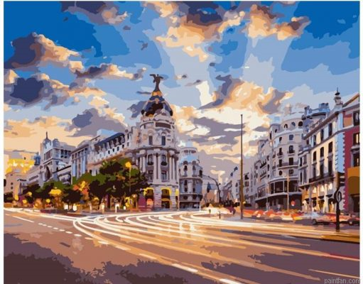 Madrid Street Paint By Numbers.png