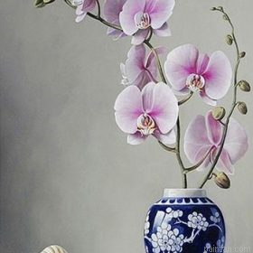 Magnolias Flower Paint By Numbers.png
