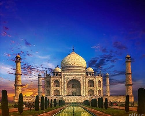 Mahal India Paint By Numbers.png