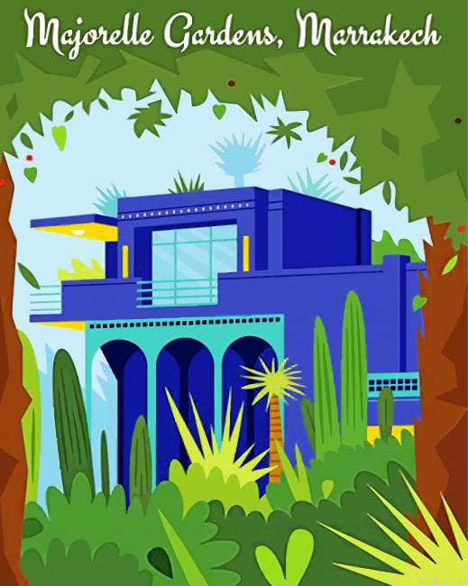 Majorel Garden Morocco Paint By Number.png
