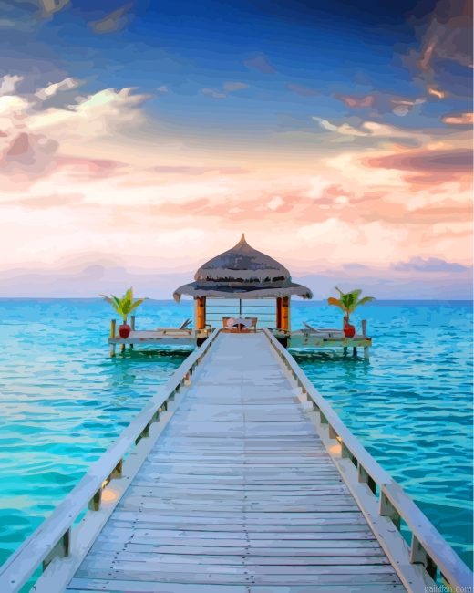 Maldives Landscape Paint By Number.png