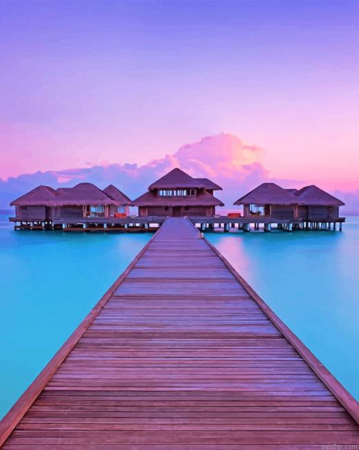 Maldives Ocean New Paint By Numbers.png