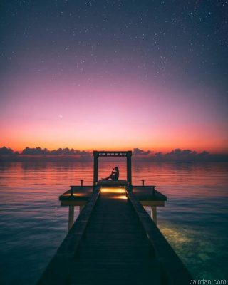 Maldives At Night Paint By Numbers.png