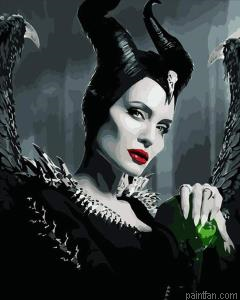 Maleficent Movie Paint By Numbers.png