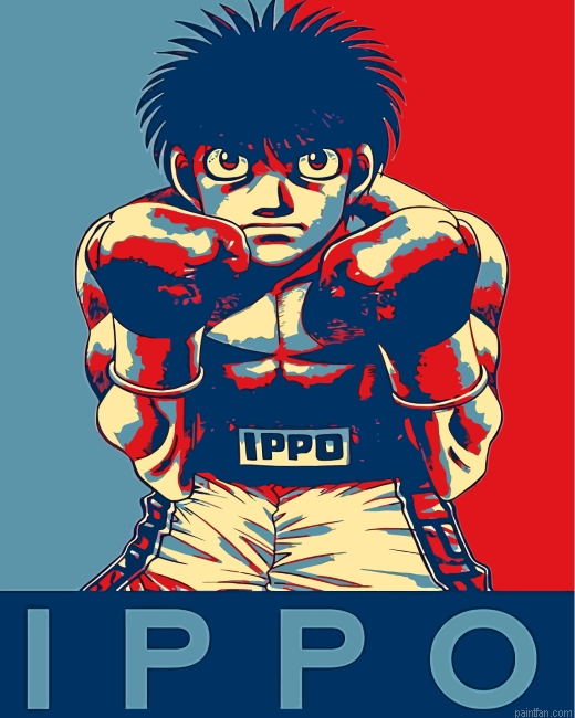 Mamoru Takamura Pop Art Paint By Number.png