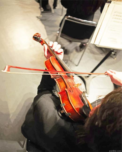 Man Playing Violin New Paint By Numbers.png