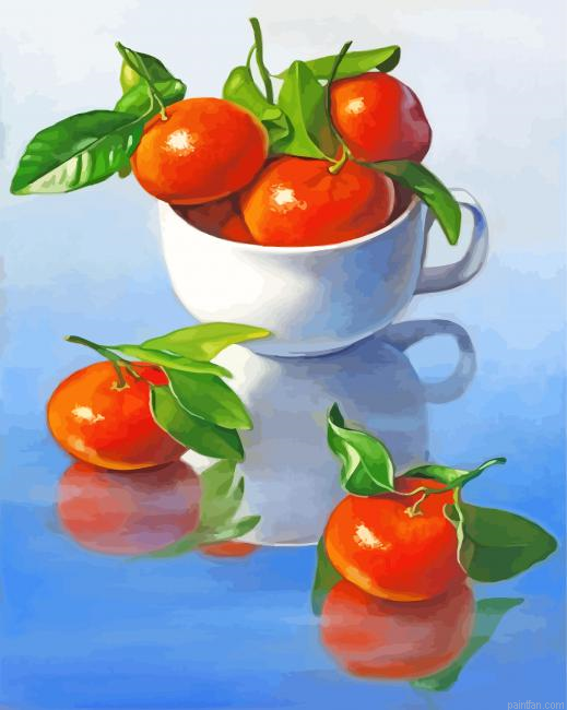 Mandarine In Cup Paint By Number.png
