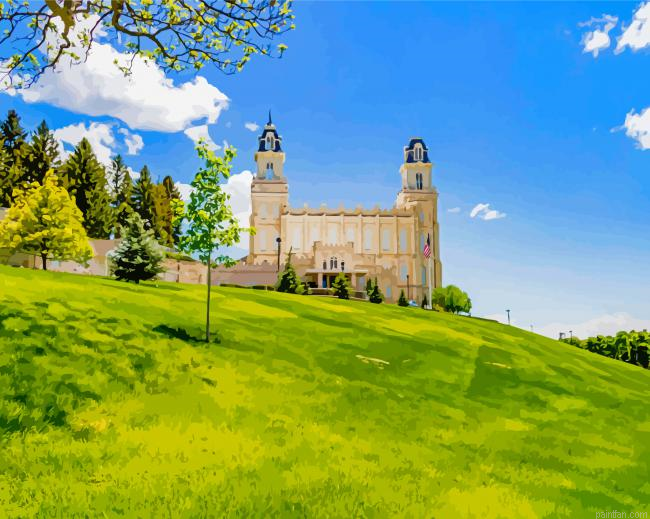 Manti Temple Paint By Numbers.png