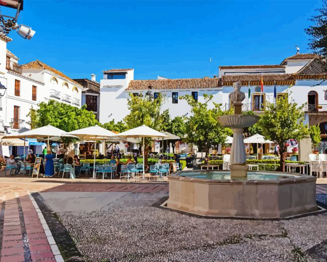 Marbella Old Town Paint By Numbers.png