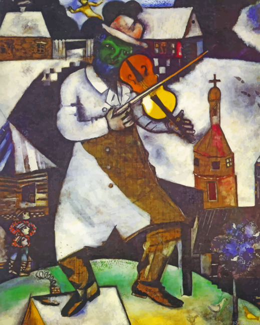Marc Chagall The Fiddler Paint By Number.png