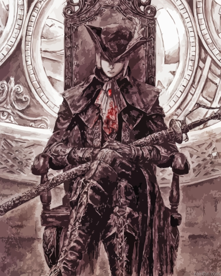 Maria Bloodborne Art Paint By Numbers.png