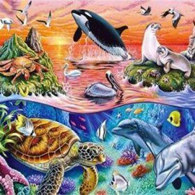 Marine Animals Paint By Numbers.png