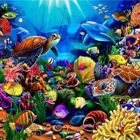 Marine Organisms Paint By Numbers.png