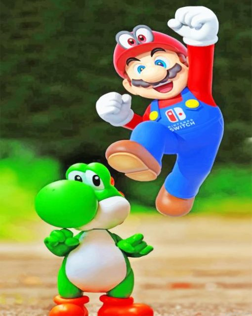 Mario And Yoshi Paint By Numbers.png